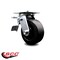 Service Caster 5 Inch Polyolefin Swivel Caster with Roller Bearing and Total Lock Brake SCC SCC-TTL30S520-POR - alternate 2